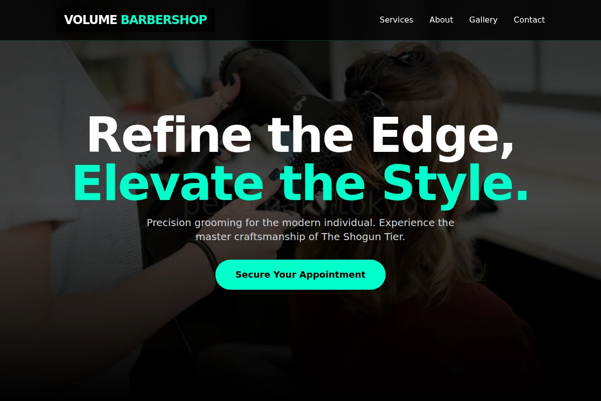 Volume Barbershop Hair Salon