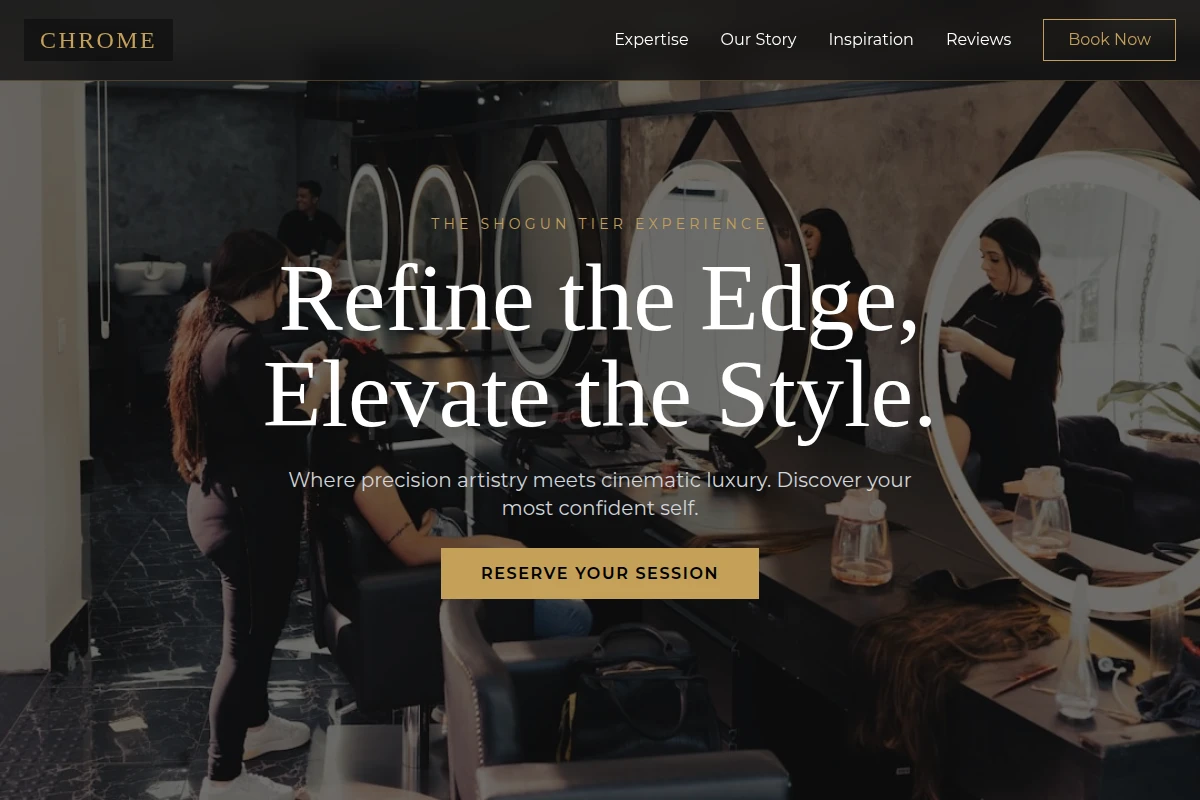 Chrome Beauty Salon